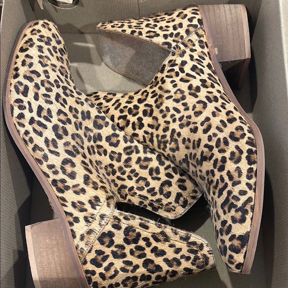 Coconuts by Matisse Animal Print Ankle Booties